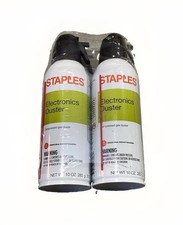 2-Pack, Staples Electronics Duster Spray 10 Oz Can New picture