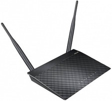 ASUS RT-N12 D1 Wireless N Router 300Mbps WiFi 2.4GHz w/ Adapter Cable Q6 picture