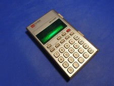 SHARP EL-2100 Elsi Mate Calculator SHARP EL 2100 Green Display picture