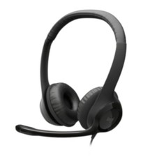 Logitech H390 USB Wired Computer Headset Noise Canceling Mic Black picture