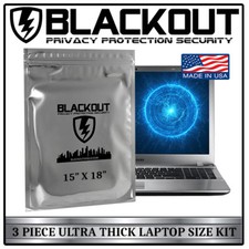 FARADAY CAGE EMP ESD BAGS 3 PC LAPTOP SIZE 15