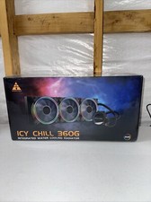 Golden Field Icy Chill 360G RGB CPU Liquid Cooler AIO W/ 360MM Radiator And Fans picture