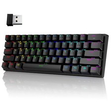Pauroty 60% Wireless Mechanical Keyboard, Triple Mode 2.4G/USB-C/Bluetooth Ga... picture