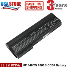 628668-001 628666-001 Battery for HP ProBook 6470B 6570B 6460B 6560B 6360B CC06 picture