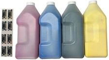4kg PREMIUM COMPATIBLE TONER REFILL KONICA MINOLTA MagiColor 7450 + 8 CHIPS picture