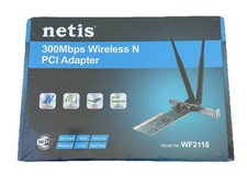 Netis WF2118 300Mbps Wi-Fi Wireless PCI Adapter Card NEW SEALED picture