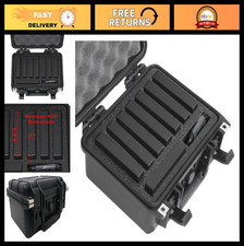 Waterproof Airtight External Hard Drive Case for 8 Drives - Heavy Duty Storage S picture