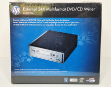 HP External 24x DVD/CD Writer dvd1270e with LightScribe USB DVD±R/RW picture