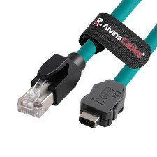 50cm IX Industrial Cable for PLC Machine Vision IX30G-A-10S-CV(7.0) A Key RJ45 picture