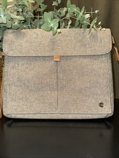 PKG Choc Slouch Laptop Sleeve Zipper Flap Closure Bag 14.5” x 12.5” NWOT Canada picture