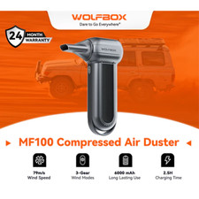WOLFBOX MegaFlow100 Cordless Air Duster Rechargeable 150000 RPM picture