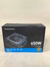 PowerSpec 650W 80 Plus Gold Semi-Modular ATX Power Supply PS 650GSM Active PFC picture