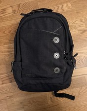 OGIO SoHo Laptop Travel Backpack Black Rainbow Polka Dot Satin Interior picture