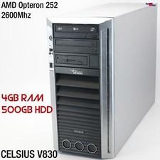 FSC Fujitsu Siemens Celsius V830 4GB AMD Opteron D1818 Computer Workstation picture
