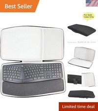 Sleek Black Hard Case for Logitech Ergo Wireless Keyboard - Ultimate Protection picture