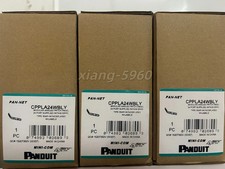 Panduit CPP24/LA24WBLY Mini-Com 24 Port Angled Modular Patch Panel Port 1 RU BL picture