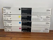 Genuine Set of 4 Canon GPR-61 Black and GPR-61L CMY Toner Cartridges NEW picture