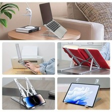 Portable Laptop Stand Adjustable Foldable Notebook Tablet Holder Computer Desk picture