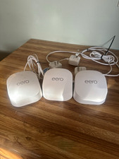 eero 6+ Mesh Wi‑Fi Router R010001 White 3‑Pack, 2 LAN Ethernet Ports picture