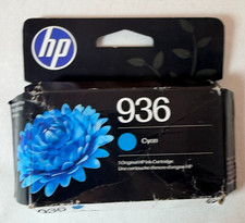 HP 936 Cyan Original Ink Cartridge, ~800 pages, 4S6U9LN - New picture