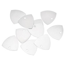 Phone Pry Opening Tools Metal 10pcs Silver 0.3mm Thick picture