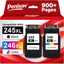 2x PG-245XL CL-246XL Ink Cartridge for Canon PIXMA MG2522 Ink MG2520 MX490 MX492 picture