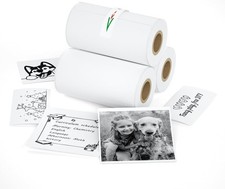S1 S2 M02 T02 Mini Thermal Sticker Paper - (57x29mm, 3.5m/Roll) for Most Instant picture
