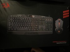 gaming keyboard and mouse combo Red Dragon With RGB Lights Opened But Never Used picture