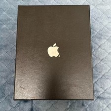 Apple Macintosh rare Crystal figure object Ornament 20Th Anniversary Used picture