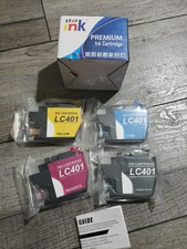 STAR INK 4 pack Printer Ink Cartridges LC401, Black, Cyan, Magenta, Yellow picture