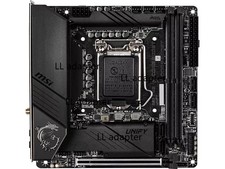 MSI MEG Z490I UNIFY LGA 1200 Intel Z490 SATA 6Gb/s Mini ITX Intel Motherboard picture