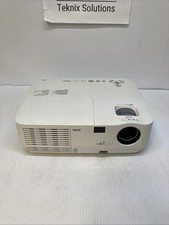 NEC NP215 DLP Projector - No Remote - HAS DEAD PIXELS - 696 Lamp Hours picture