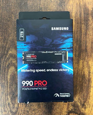 Samsung 990 PRO 2TB PCIe 4.0 NVMe M.2 Internal SSD MZ-V9P2T0B/AM SEALED NEW picture