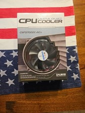 ZALMAN CNPS7500 ALCU Blue Led ULTRA QUIET CPU COOLER FAN New picture