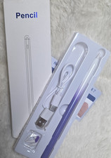 Active Stylus Pen for iPad mini Air Pro C1-6476 Battery Powered White Purple picture