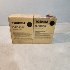 Toshiba D-FC22-K Toner Black Lot Of 2 Genuine New OEM  picture