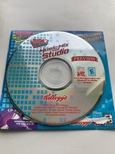 Disney Radio Preview Music Mix Studio CD Rom PC 2001 Kelloggs-Used picture