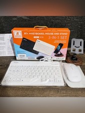 NEW 3-in-1 BT+ Wireless Keyboard, Mouse & Phone Support picture