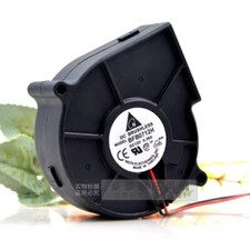 Delta BFB0712H 7530 DC12V 0.36A 7.5CM 2-Wire Dual Ball Projector Cooling Fan picture