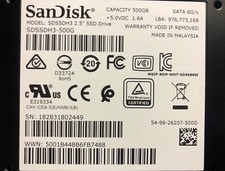 SanDisk SSD Ultra 3D NAND SATA3.0 2.5