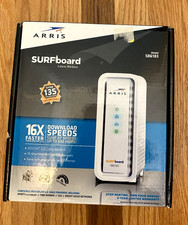Arris Surfboard SB6183 White Cable Modem 686 mbps Internet 16x4 Docsis 3.0 picture