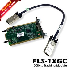 Brocade Foundry FLS-1XGC 10GBASE-CX4 Transceiver Module with 0.5M Stacking Cable picture