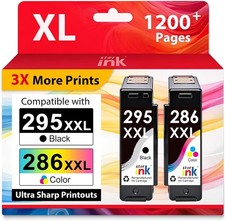 PG-295XL CL-286XL Ink Cartridge for Canon PIXMA TS4320 TS6520 TR7120 Printers picture