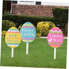  Easter Yard Signs Decorations Outdoor 15