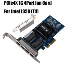 Intel I350-T4 Quad Gigabit PCIe Network Card RJ45 NIC for Server ESXi pfSense picture