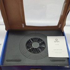 onn. Chill Mat Laptop Cooling Pad 13in 1 Fan USB-Powered Black ONN-CF-6181 picture