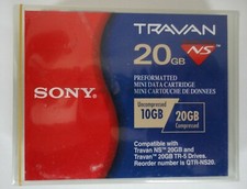 Sony QTR-NS20 - New Sealed Travan 10/20GB NS-Mini Data Cartridge  picture