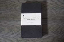 Vintage Apple Computer Internal VHS Tape, Reach Out Live October 18th, 1996 picture