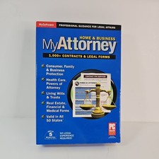 MySoftware Avanquest 2006 My Attorney Home & Business PC Professional Guidance picture