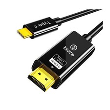 Biaze USB-C to HDMI Cable 4K 60Hz Gold Plated Adapter 1.5m HW-ZH172 Black picture